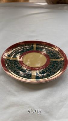 Genuine Vintage Royal Vienna Cup & Saucers porcelain. Rare very Fine detail