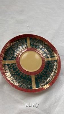 Genuine Vintage Royal Vienna Cup & Saucers porcelain. Rare very Fine detail