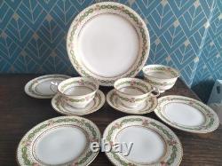 George Jones Crescent China Tea Set Hand Painted 19th Century Exclusive Design