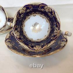 Georgian C1800-1820 English Coalport Tea & Coffee Set 4 Pieces, Pattern No 4796#