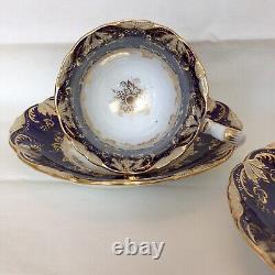 Georgian C1800-1820 English Coalport Tea & Coffee Set 4 Pieces, Pattern No 4796#