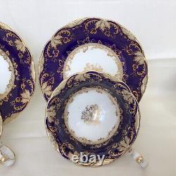 Georgian C1800-1820 English Coalport Tea & Coffee Set 4 Pieces, Pattern No 4796#
