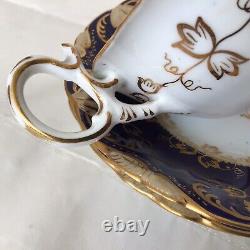 Georgian C1800-1820 English Coalport Tea & Coffee Set 4 Pieces, Pattern No 4796#