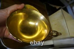 Gold Coalport Cup And Saucer