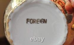 Gold Lustre Winterling Marktleuthen Bavaria Coffee Pot Set Cups/Saucers Creamer