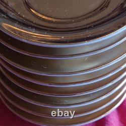 Gold Tone Ceramic Demitasse Espresso Cups & Saucers Set, 7/15pc 40ml