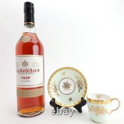 H5063 (Mint Green) by Minton Set of 10 Demitasse Cups & Saucers Gold Encrusted