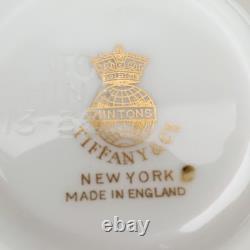 H5063 (Mint Green) by Minton Set of 10 Demitasse Cups & Saucers Gold Encrusted