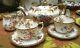 Hammersley Gilded Dresden Sprays Tea For Two Set -teapot 2 Cups & Saucers Jug