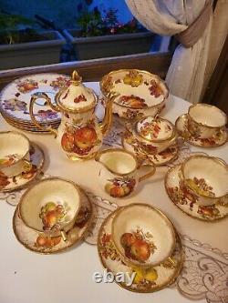 Hammersly, Autumn Gold, 21 Tea Set