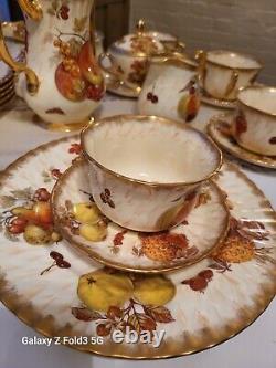 Hammersly, Autumn Gold, 21 Tea Set