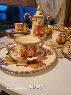 Hammersly, Autumn Gold, 21 Tea Set