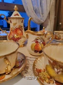 Hammersly, Autumn Gold, 21 Tea Set