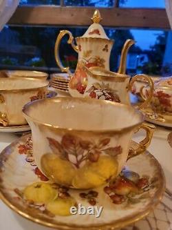 Hammersly, Autumn Gold, 21 Tea Set