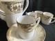 Hand Painted With 24k Gold Meito China Tea Set, Made In Japan