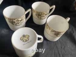 Hand Painted With 24k Gold Meito China Tea Set, Made In Japan