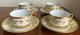 Haviland Limoges Collection Prestige Imperator 24k Gold Cups & Saucers 4 Sets