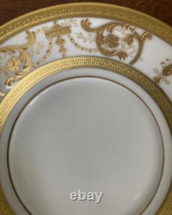 Haviland Limoges Collection Prestige Imperator 24K Gold Cups & Saucers 4 Sets