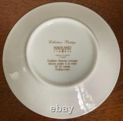 Haviland Limoges Collection Prestige Imperator 24K Gold Cups & Saucers 4 Sets