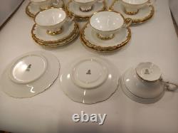 Heinrich & Co Selb Bavaria Fanny Gibler Cups Saucers Side Plates Set of 6 Trios