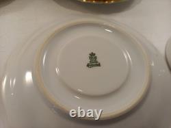 Heinrich & Co Selb Bavaria Fanny Gibler Cups Saucers Side Plates Set of 6 Trios