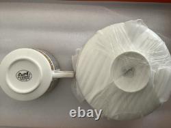 Hermes Six-piece set of coffee cups