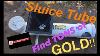 Homemade Sluice Tube Gold Trap In Action