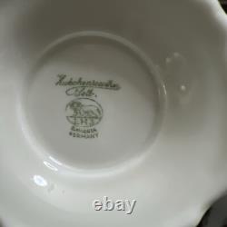 Hutschenreuther Bavaria LHS Gold Trim Antique Cups Saucers Set 8 2cups extra