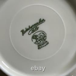 Hutschenreuther Bavaria LHS Gold Trim Antique Cups Saucers Set 8 2cups extra