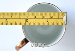 Hutschenreuther Lucrene'echt Kobalt' Demitasse Set 6 Cups & Saucers