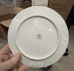 Hutschenreuther cobalt gold bands 6 plates 6 cups & saucers