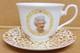In Loving Memory Hm Queen Elizabeth Ii 1926-2022 Set 6 Cups & Saucers Fine China