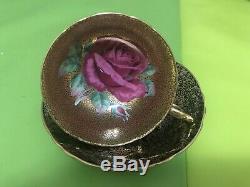 Insane Paragon Gold Chintz Floating Rose Cup & Saucer