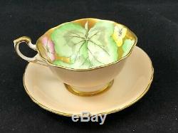 Insanely Rare Paragon Gold Pansy Cup & Saucer