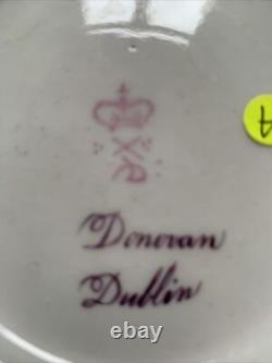 James Donovan Of Dublin Coffee Cup And Saucer Gilded C1790