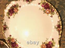 Job Lot Vintage Royal Albert Old Country Roses Bone China Floral & Gilded