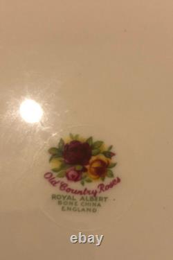 Job Lot Vintage Royal Albert Old Country Roses Bone China Floral & Gilded