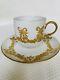 Kpm Cup Saucer Bows Ribbons Gold