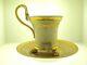Kpm 1831 Cup & Saucer Special Order Very Rare Gilded With 24k Gold B/o