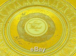 Kpm 1831 Cup & Saucer Special Order Very Rare Gilded With 24k Gold B/o