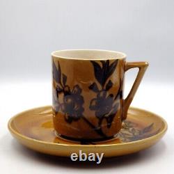 LINTHORPE POTTERY Dr Christopher Dresser ART POTTERY CUP & SAUCER