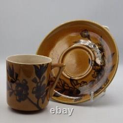 LINTHORPE POTTERY Dr Christopher Dresser ART POTTERY CUP & SAUCER