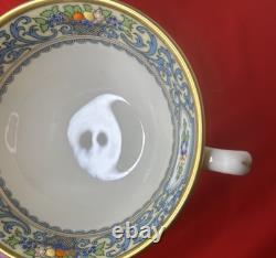 Lenox Autumn Cups & Saucers Gold Backstamp USA Set Of 8