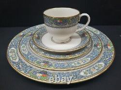 Lenox Autumn Plates Set (51) Dinner Service Tray Cup Saucer Gold Backstamp USA