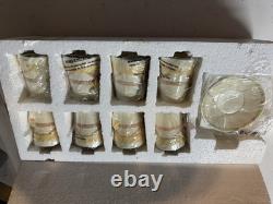 Lenox Disney Snow White Sculptural Teacup Set 8 Cups Saucers COA Box