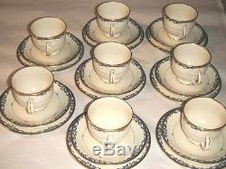 Lenox Liberty Presidential Collection 24 Piece-8 Cup & Saucer 8 Bread & Butter