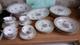 Limoges France Vintage Floral Dinner Service Porcelain Plates Cups Saucers Set
