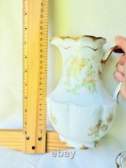 Limoges Haviland Coffee Pot Cups Saucers Antique