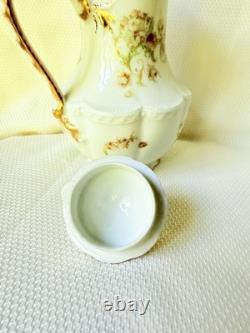 Limoges Haviland Coffee Pot Cups Saucers Antique