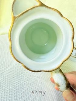 Limoges Haviland Coffee Pot Cups Saucers Antique